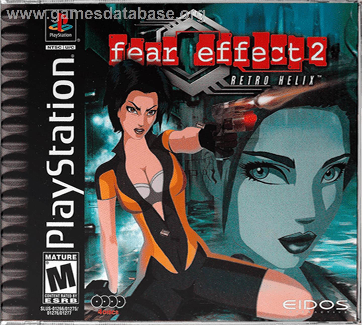 Fear Effect 2: Retro Helix - Sony Playstation - Artwork - Box