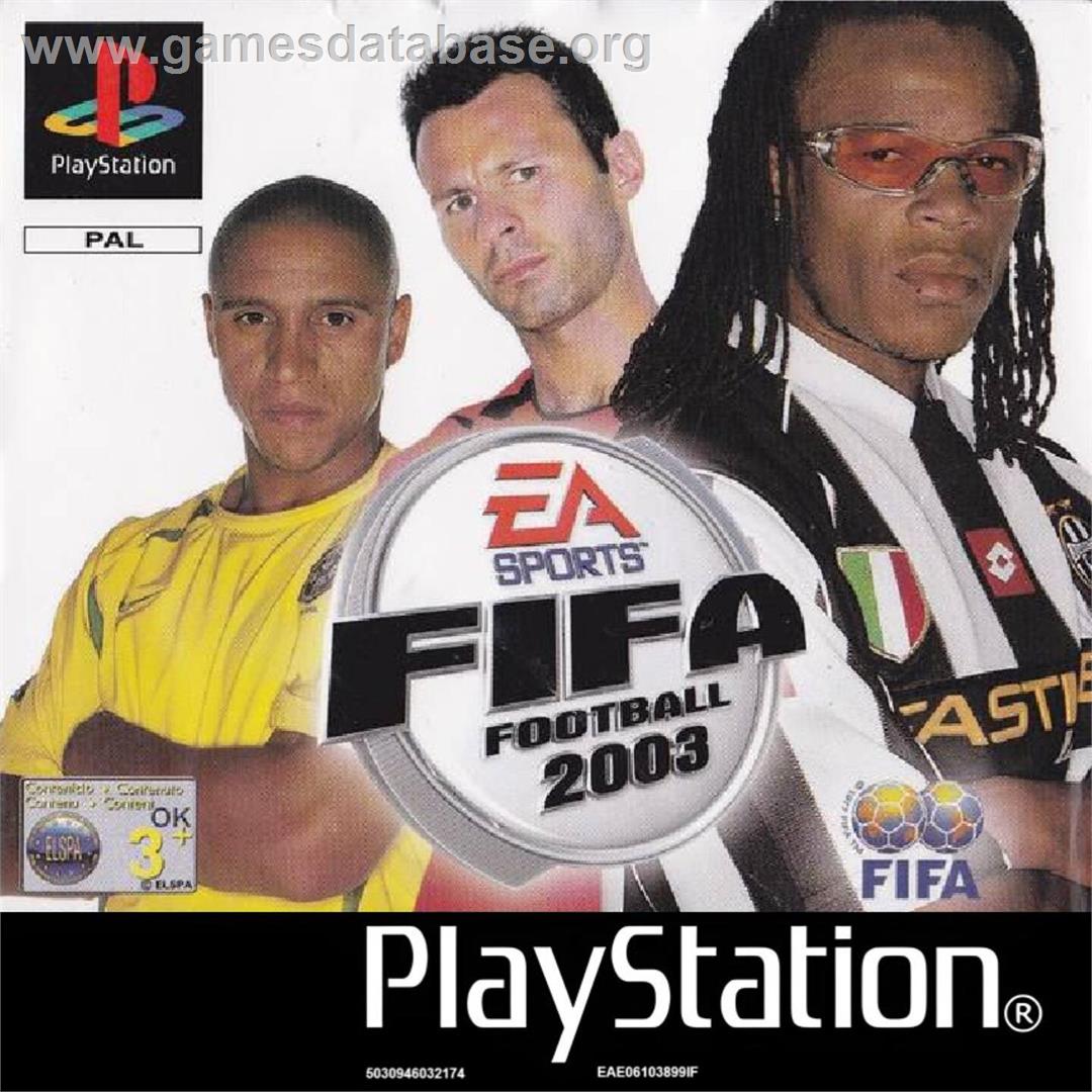 Fifa Football 2003 - Sony Playstation - Artwork - Box