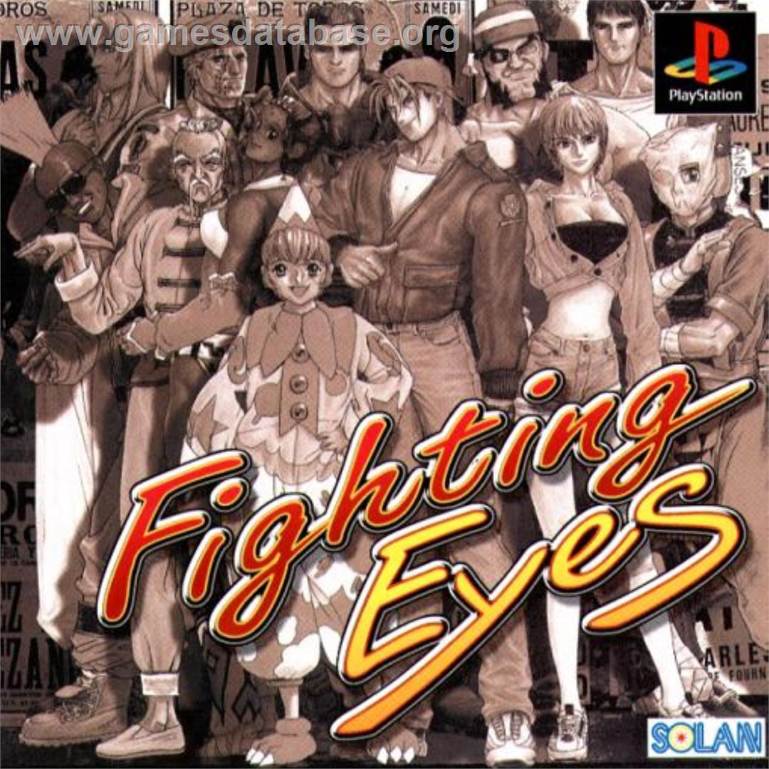 Fighting Eyes - Sony Playstation - Artwork - Box