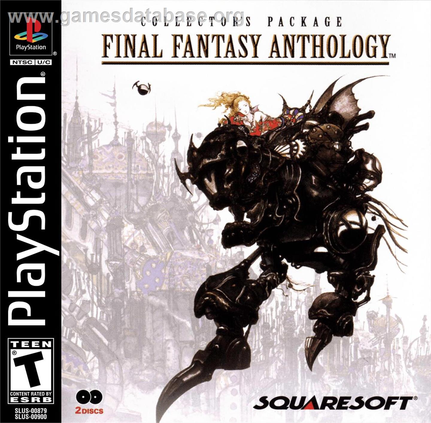 Final Fantasy 6 - Sony Playstation - Artwork - Box