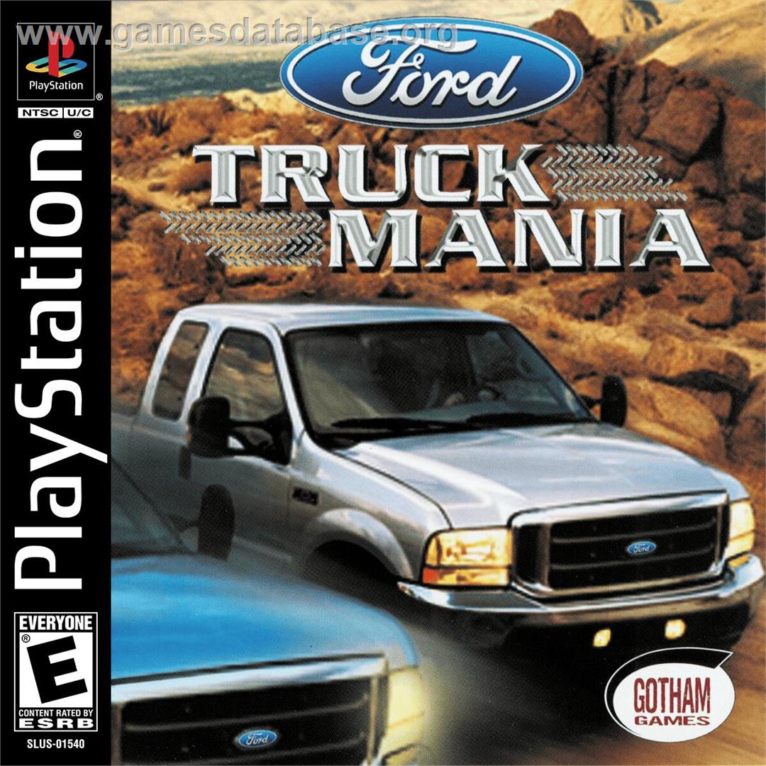 Ford Truck Mania - Sony Playstation - Artwork - Box