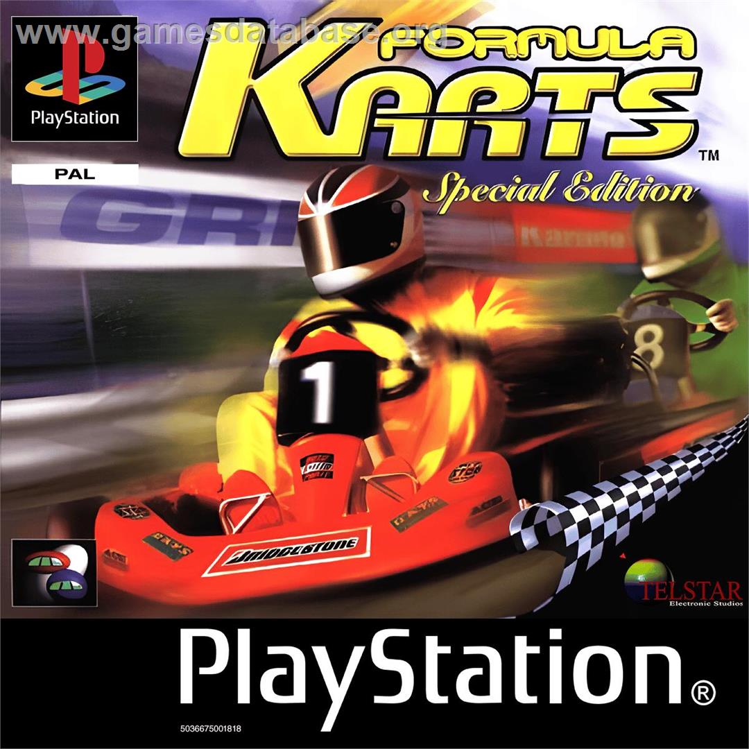 Formula Karts - Sony Playstation - Artwork - Box