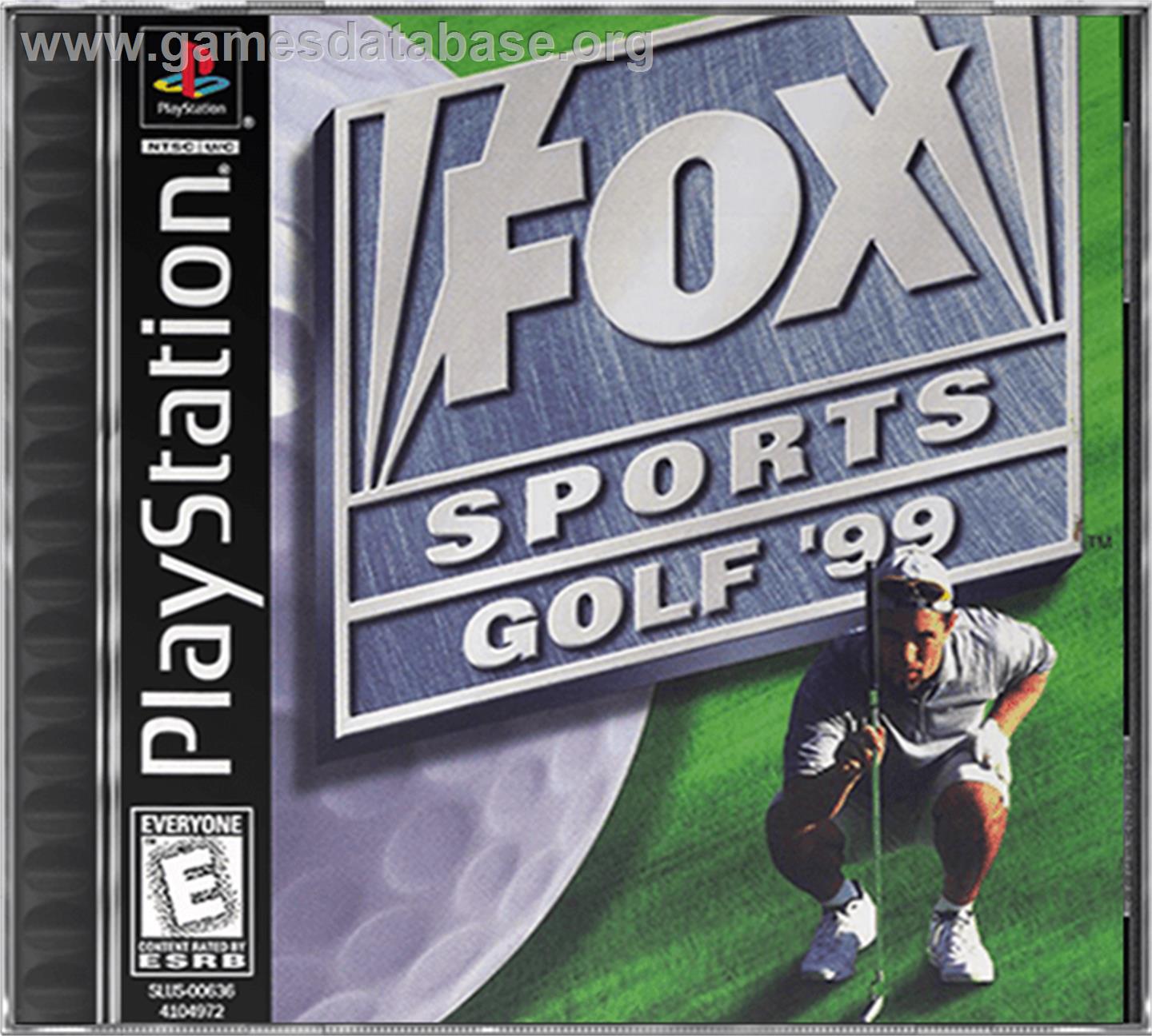 Fox Sports Golf '99 - Sony Playstation - Artwork - Box