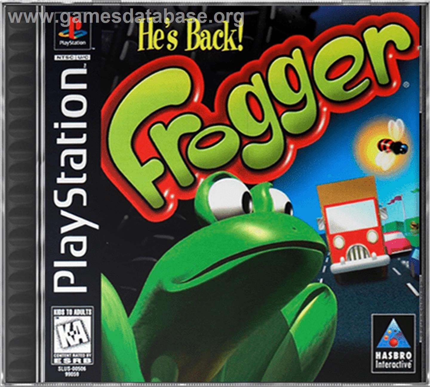 Frogger - Sony Playstation - Artwork - Box