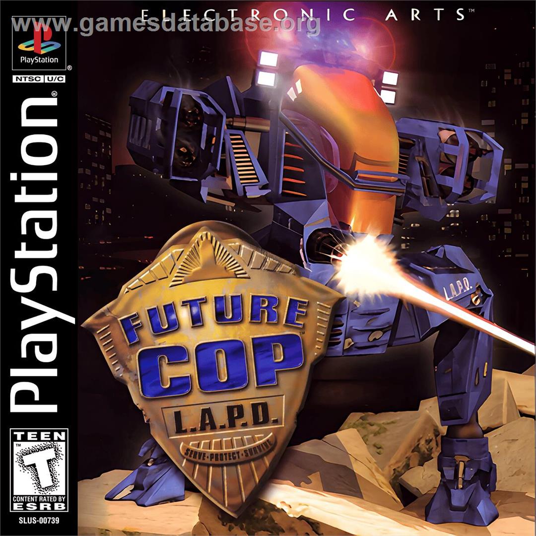 Future Cop L.a.p.d. - Sony Playstation - Artwork - Box