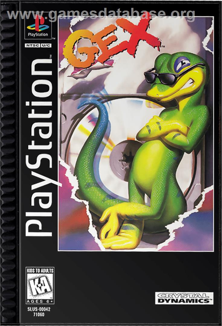 Gex - Sony Playstation - Artwork - Box