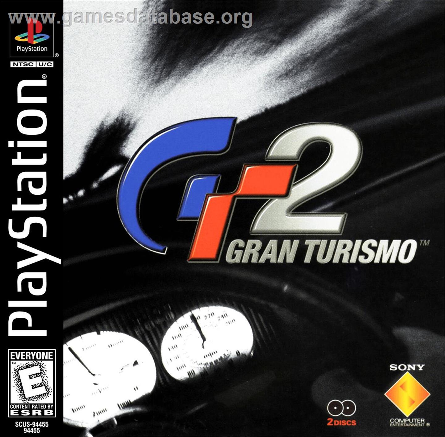 Gran Turismo 2 (simulation Mode) - Sony Playstation - Artwork - Box