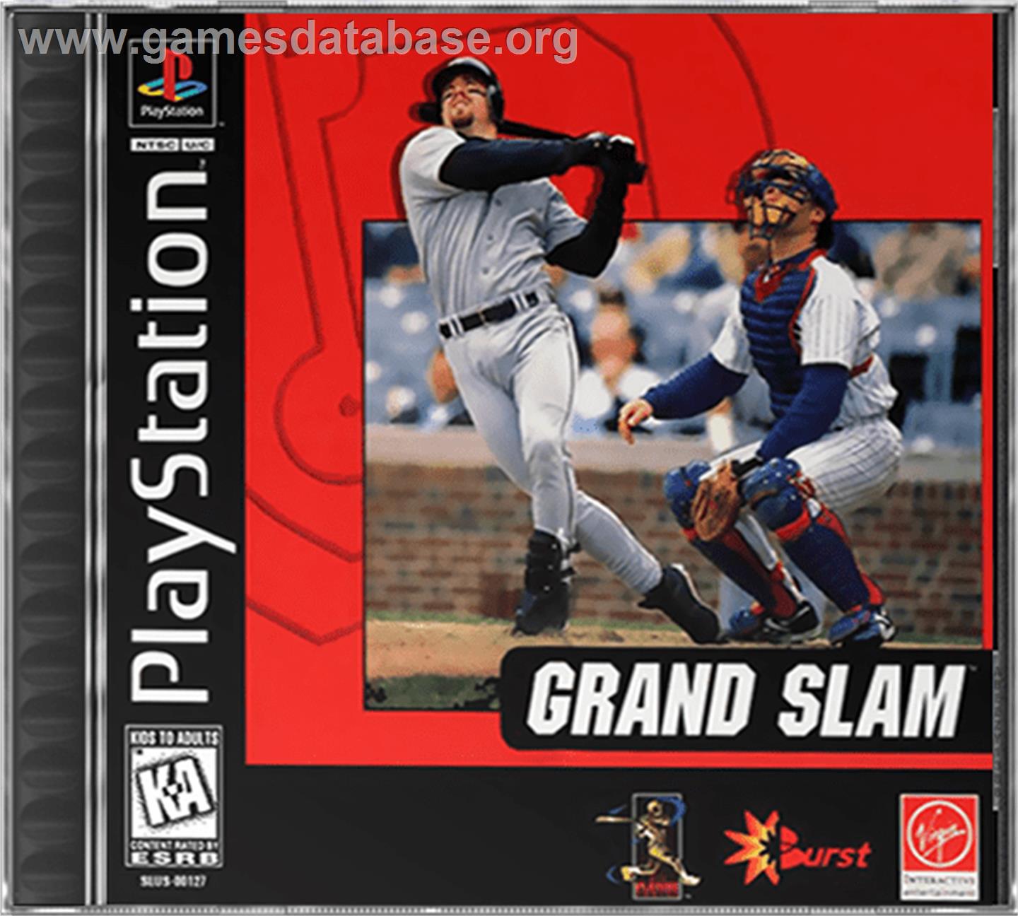 Grand Slam - Sony Playstation - Artwork - Box
