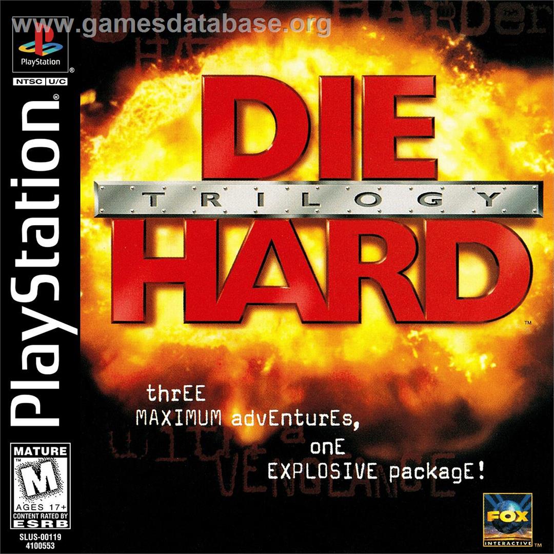Hard Trilogy, Die - Sony Playstation - Artwork - Box