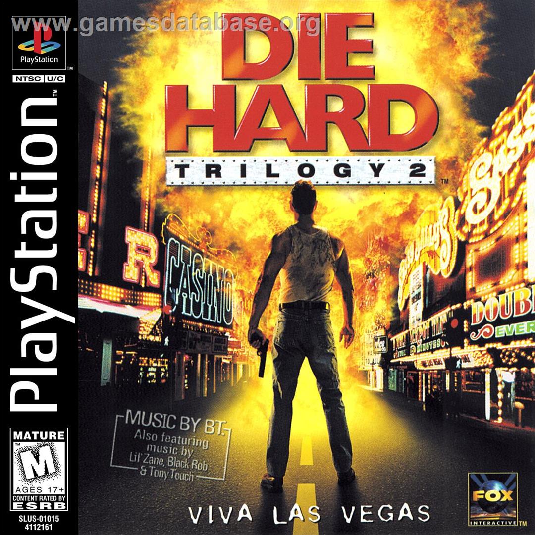 Hard Trilogy 2 - Viva Las Vegas, Die - Sony Playstation - Artwork - Box