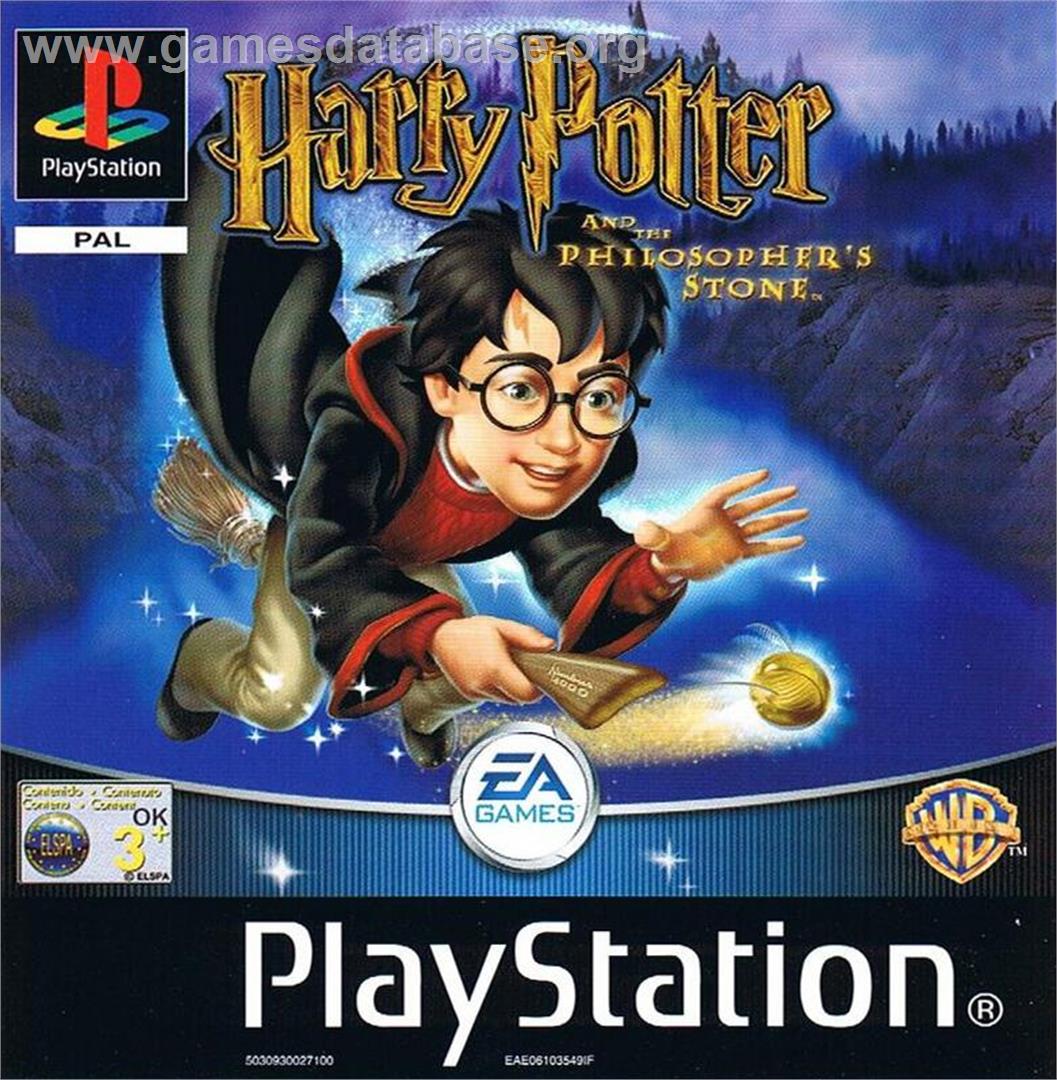 Harry Potter And The Sorcerer's Stone - Sony Playstation - Artwork - Box