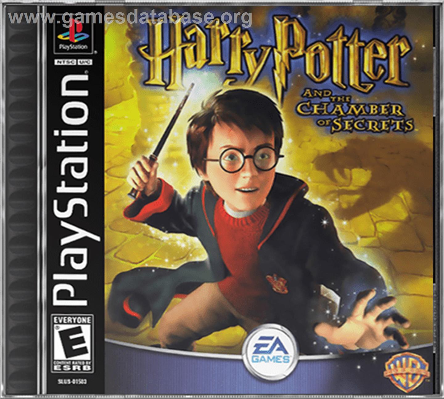 Harry Potter and the Chamber of Secrets - Sony Playstation - Artwork - Box