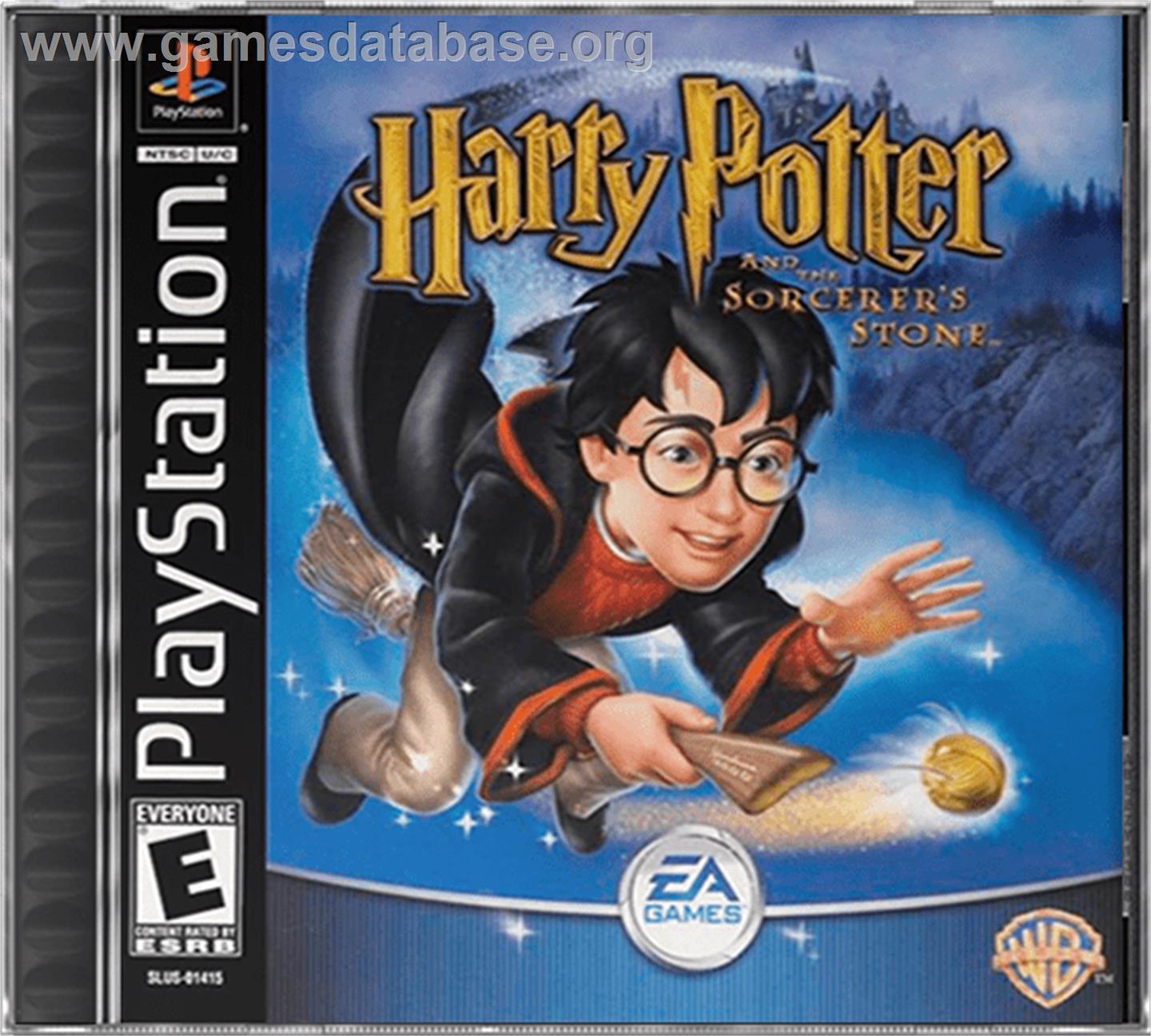 Harry Potter and the Sorcerer's Stone - Sony Playstation - Artwork - Box