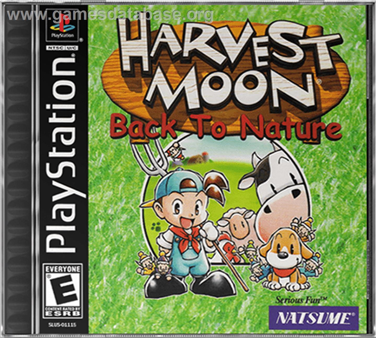 Harvest Moon: Back to Nature - Sony Playstation - Artwork - Box