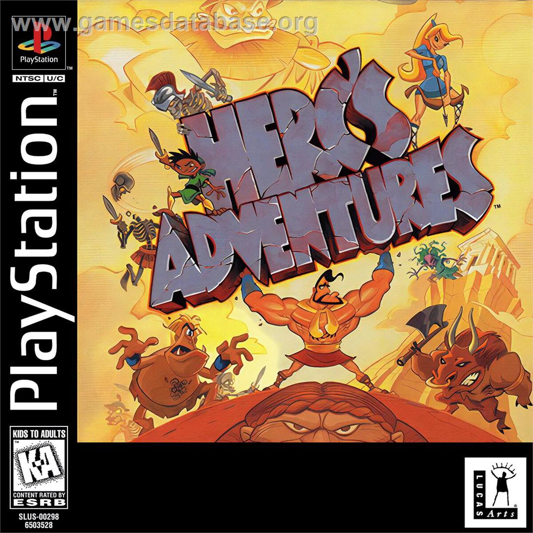 Herc's Adventures - Sony Playstation - Artwork - Box