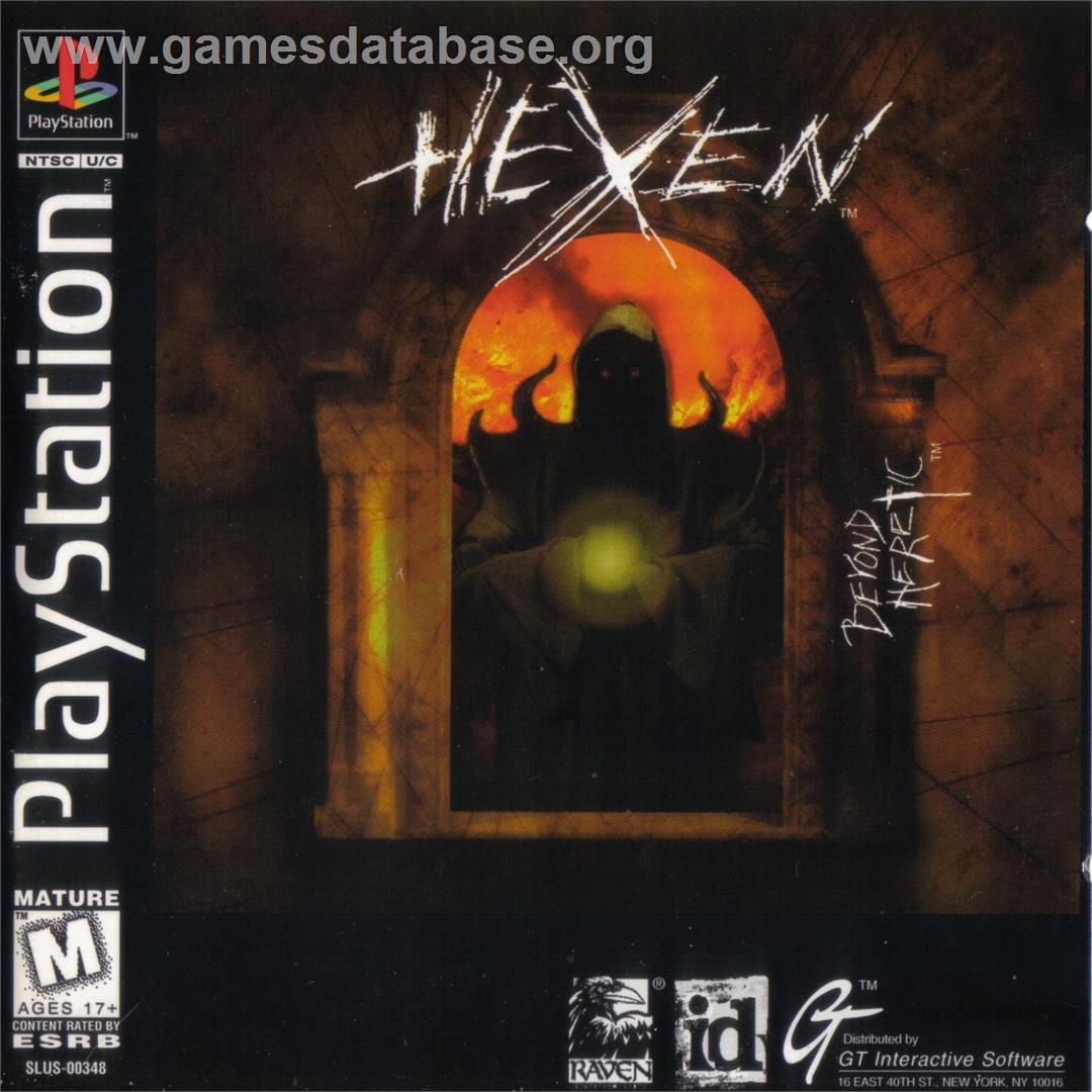 Hexen - Sony Playstation - Artwork - Box