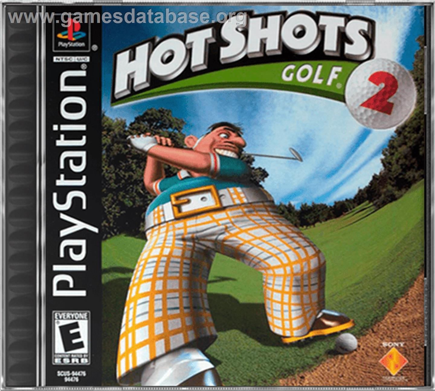 Hot Shots Golf 2 - Sony Playstation - Artwork - Box