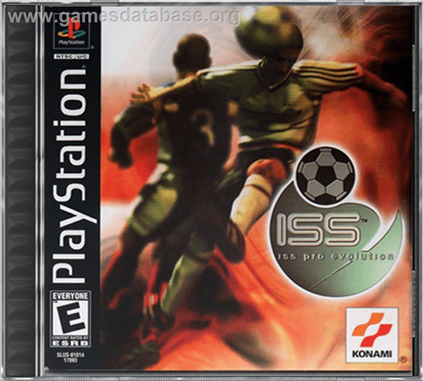 ISS Pro Evolution - Sony Playstation - Artwork - Box