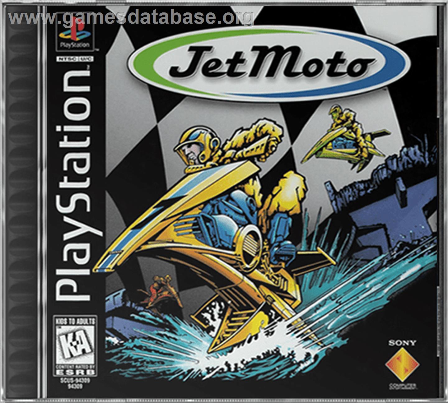 Jet Moto - Sony Playstation - Artwork - Box