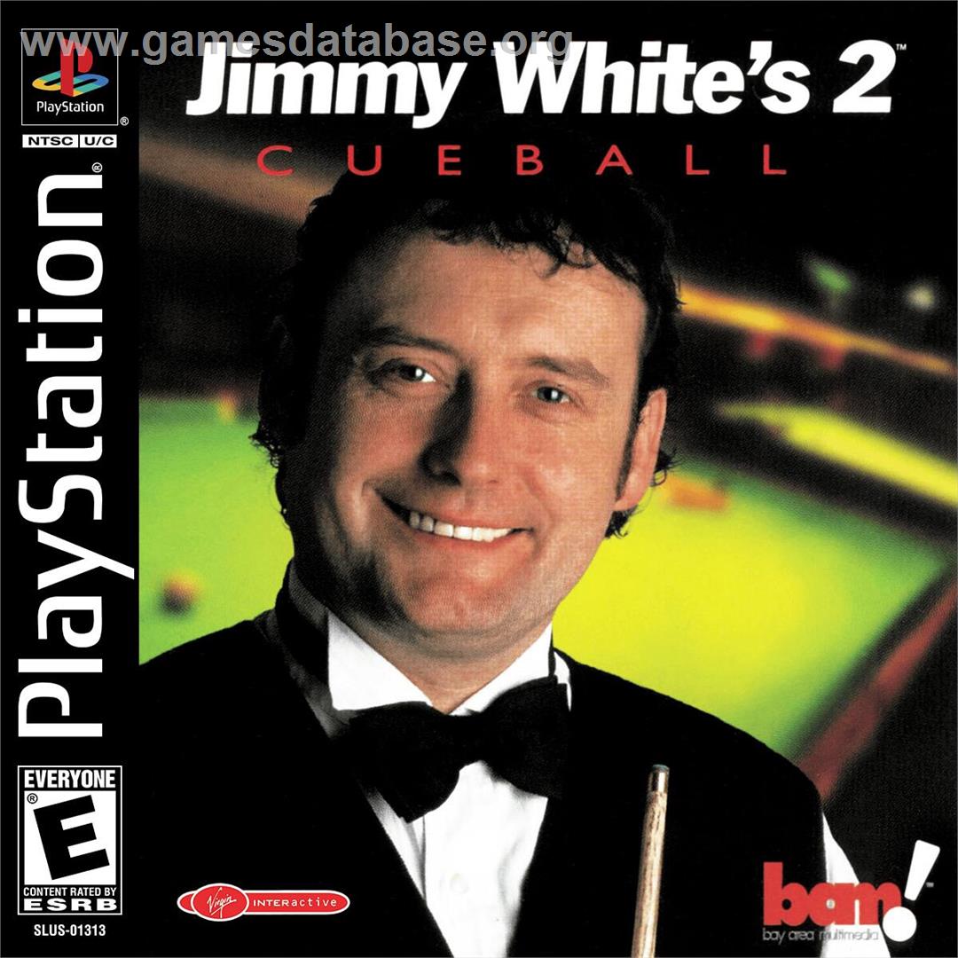 Jimmy White's 2 - Cueball - Sony Playstation - Artwork - Box