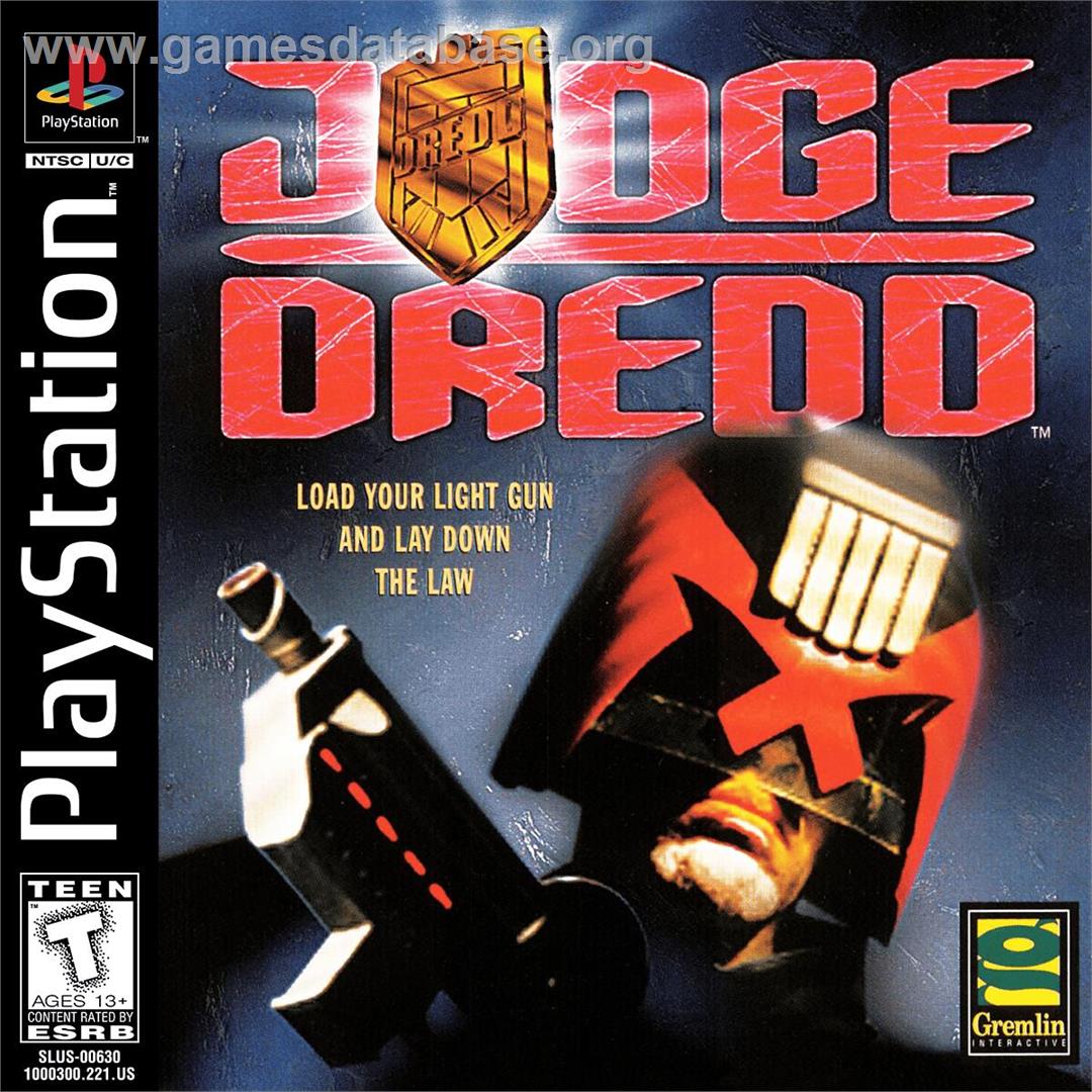Judge Dredd - Sony Playstation - Artwork - Box