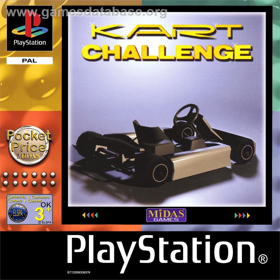 Kart Challenge - Sony Playstation - Artwork - Box