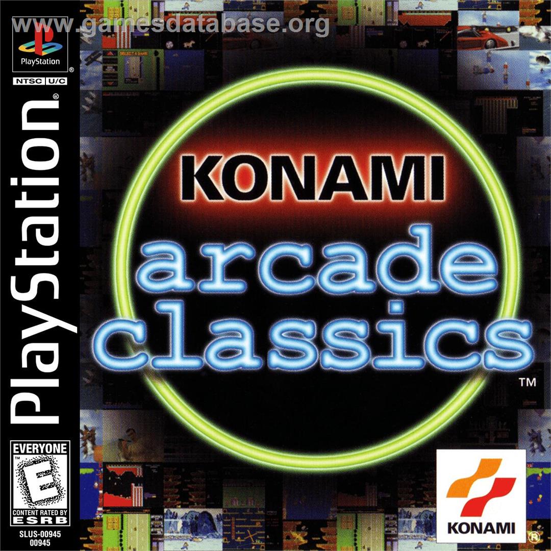 Konami Arcade Classics - Sony Playstation - Artwork - Box
