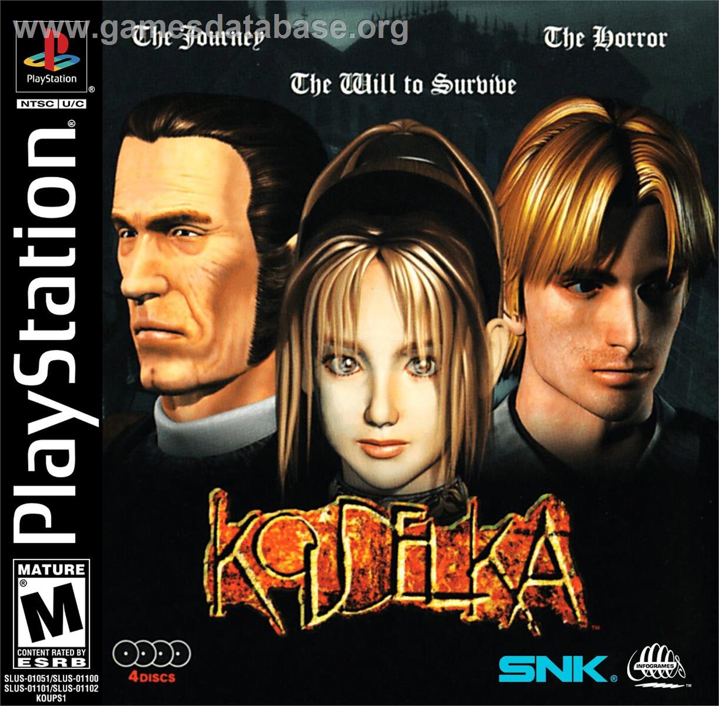 Koudelka - Sony Playstation - Artwork - Box