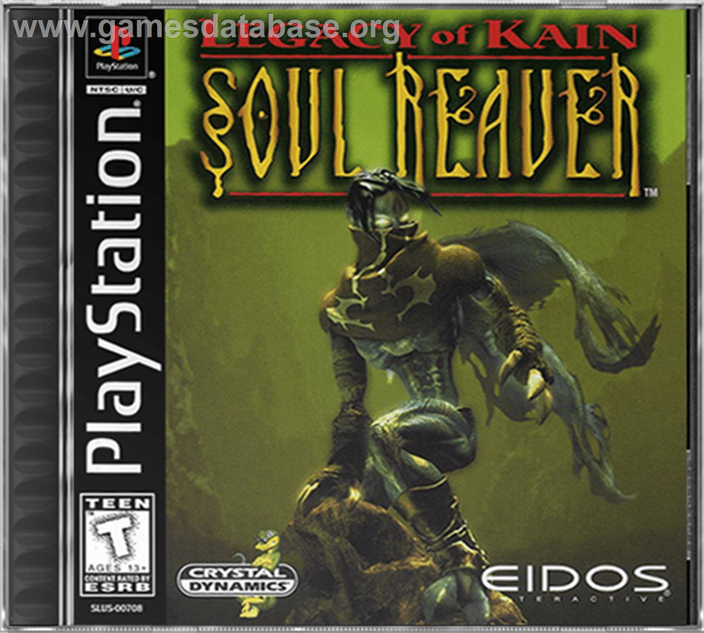 Legacy of Kain: Soul Reaver - Sony Playstation - Artwork - Box