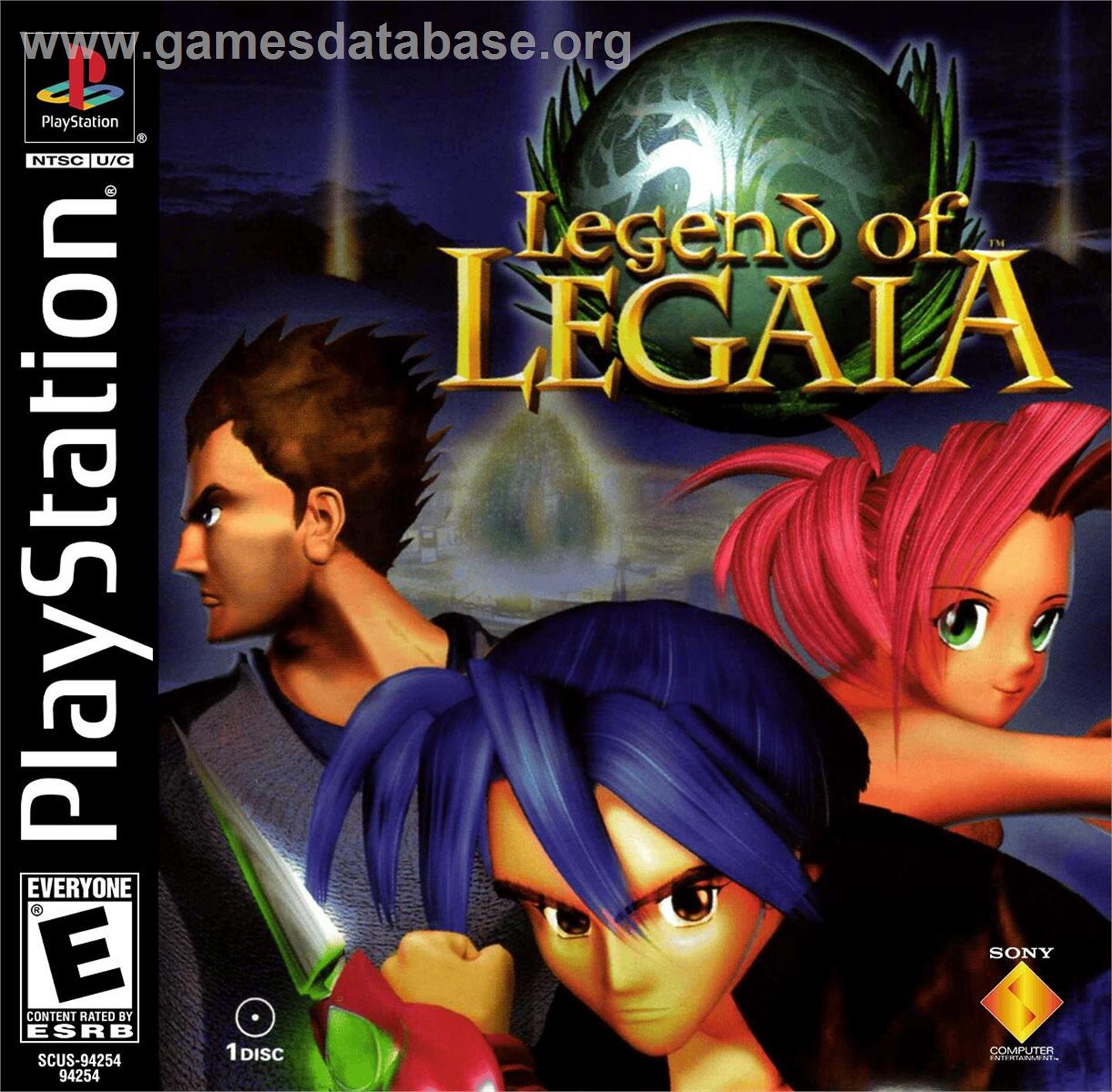 Legend Of Legaia - Sony Playstation - Artwork - Box