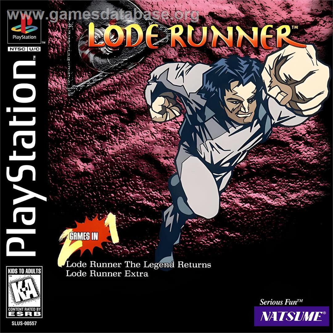 Lode Runner - Sony Playstation - Artwork - Box