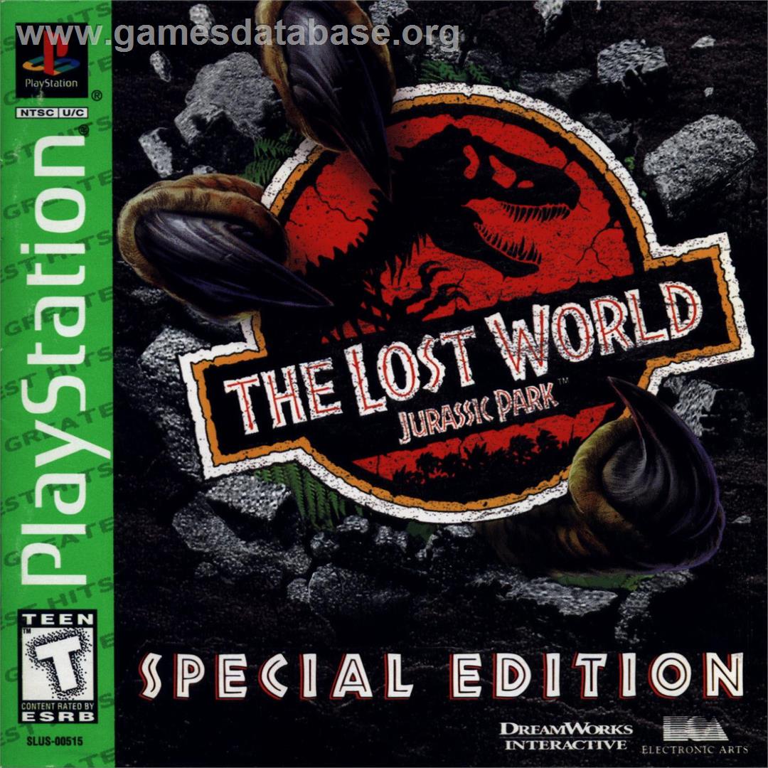 Lost World - Jurassic Park, The - Sony Playstation - Artwork - Box