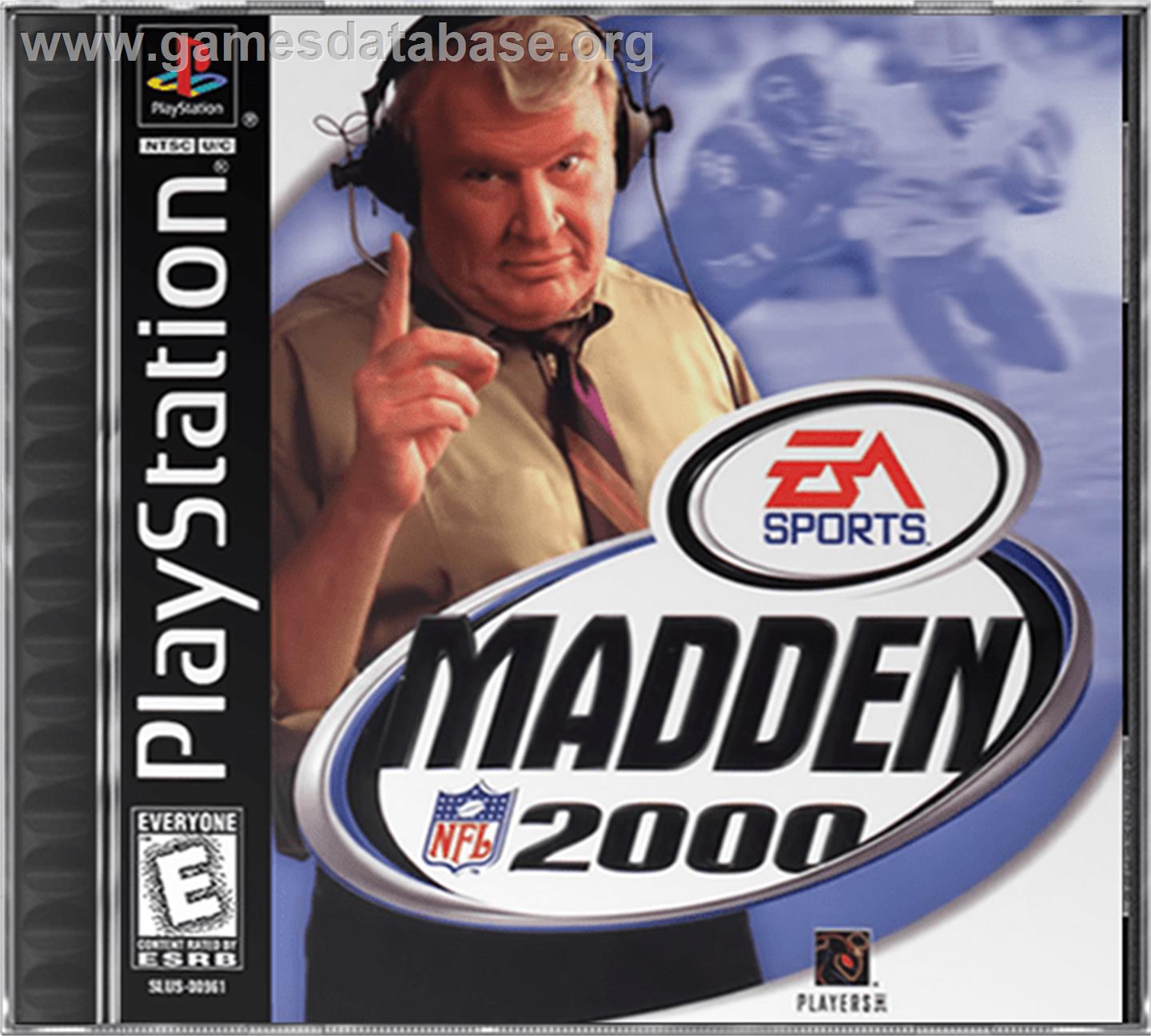 Madden NFL 2000 - Sony Playstation - Artwork - Box