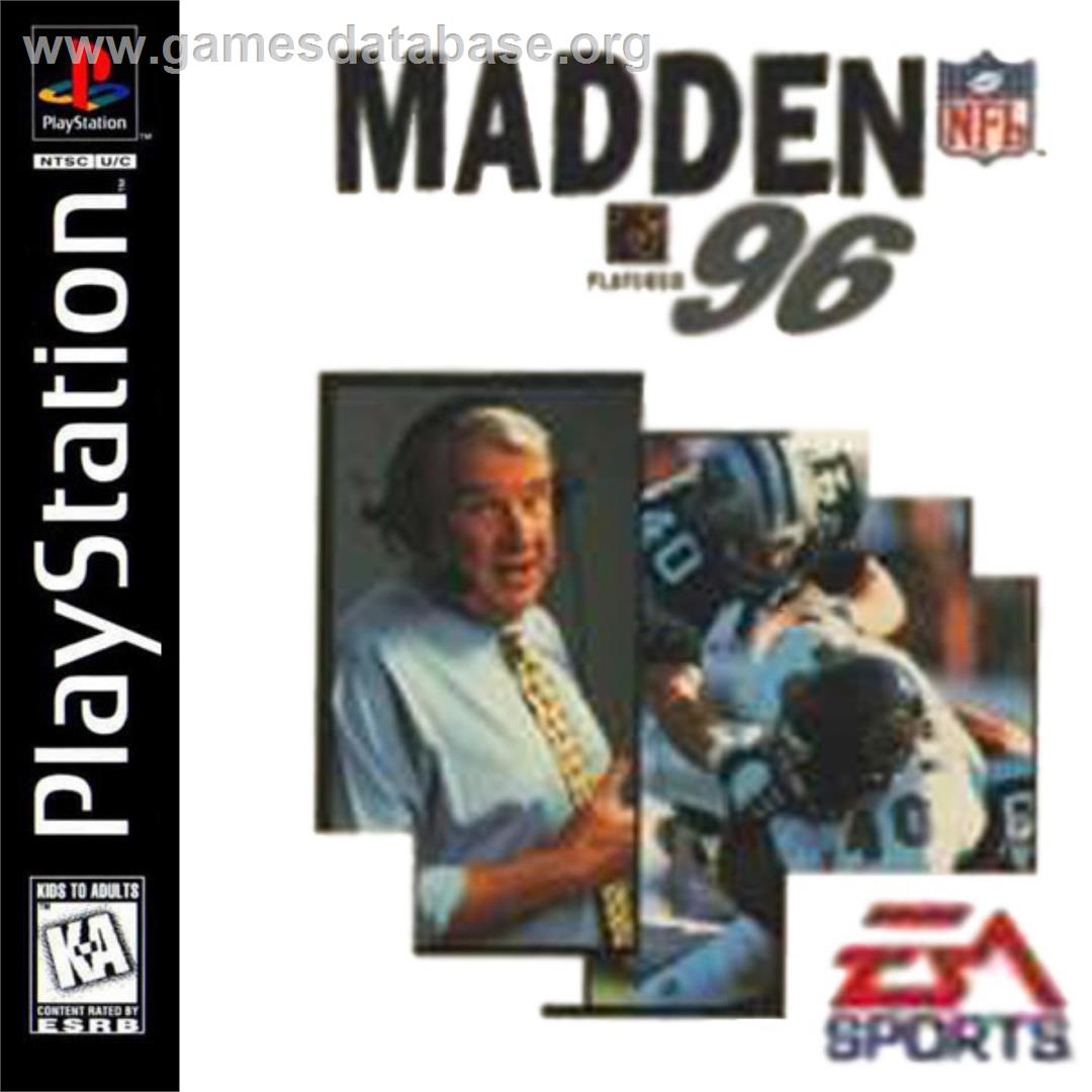 Madden NFL 96 - Sony Playstation - Artwork - Box