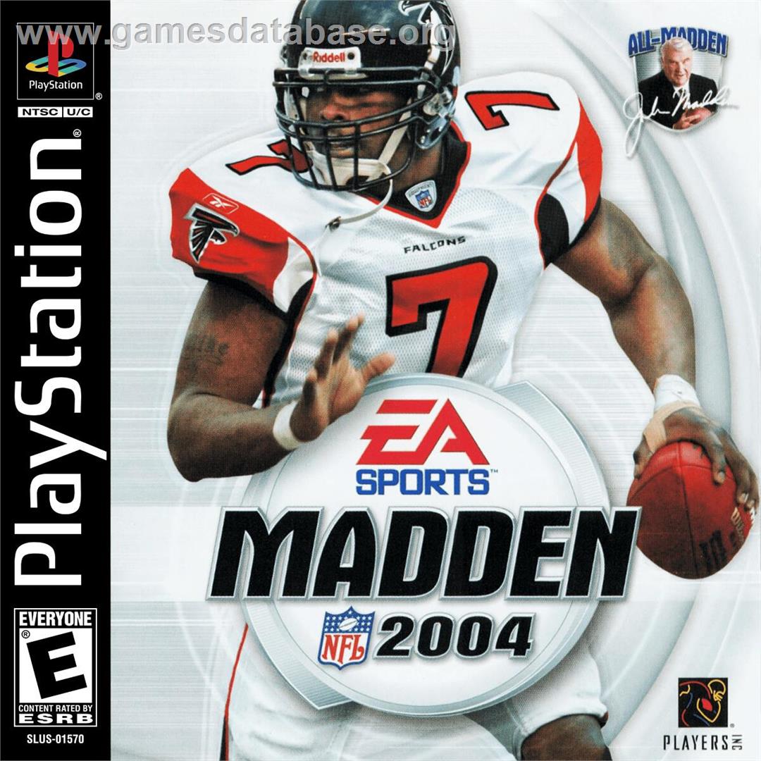 Madden Nfl 2004 - Sony Playstation - Artwork - Box
