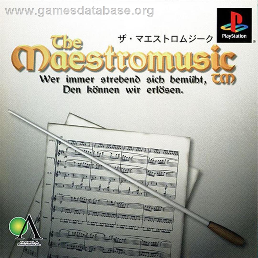 Maestromusic, The - Sony Playstation - Artwork - Box