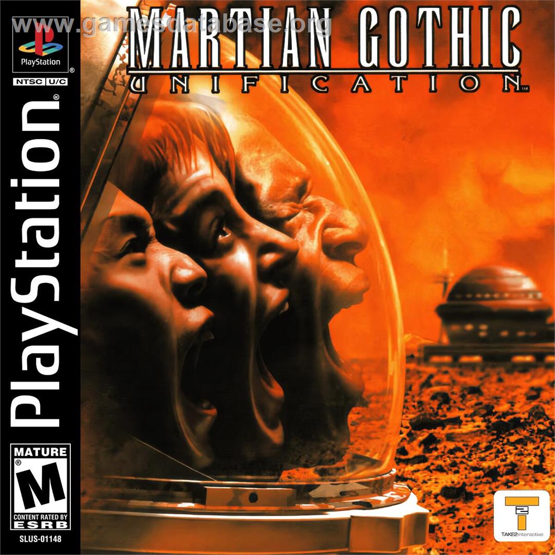 Martian Gothic - Unification - Sony Playstation - Artwork - Box