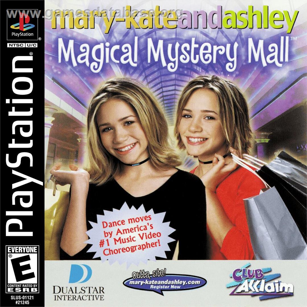Mary-kate And Ashley - Magical Mystery Mall - Sony Playstation - Artwork - Box