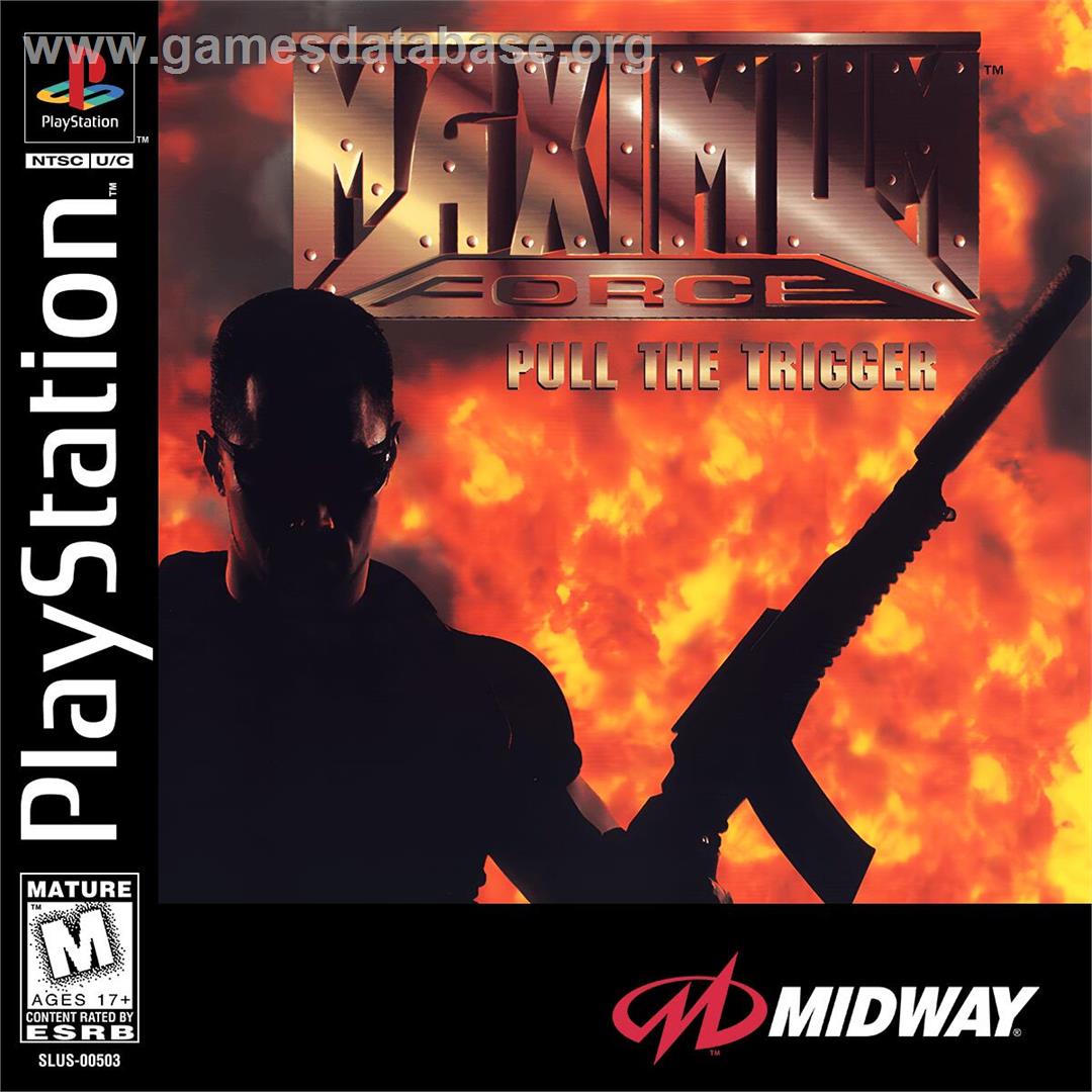 Maximum Force - Sony Playstation - Artwork - Box