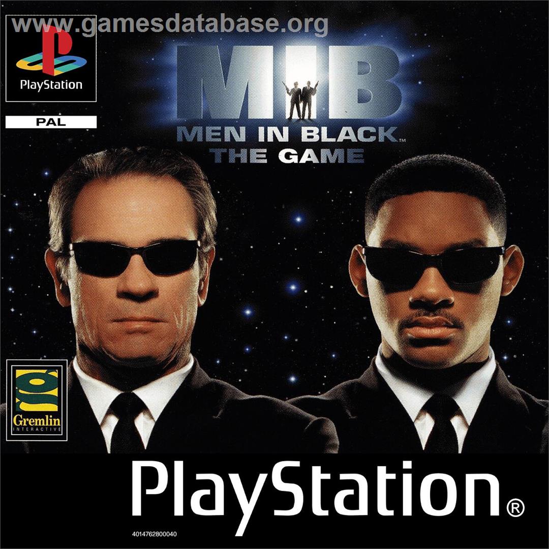 Men In Black - The Game - Sony Playstation - Artwork - Box