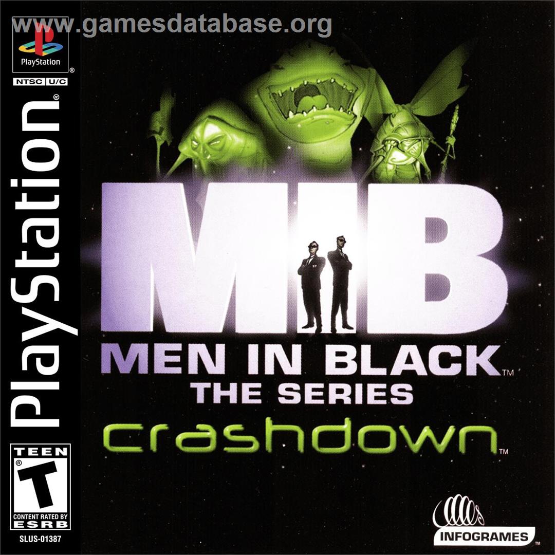 Men In Black - The Series - Crashdown - Sony Playstation - Artwork - Box