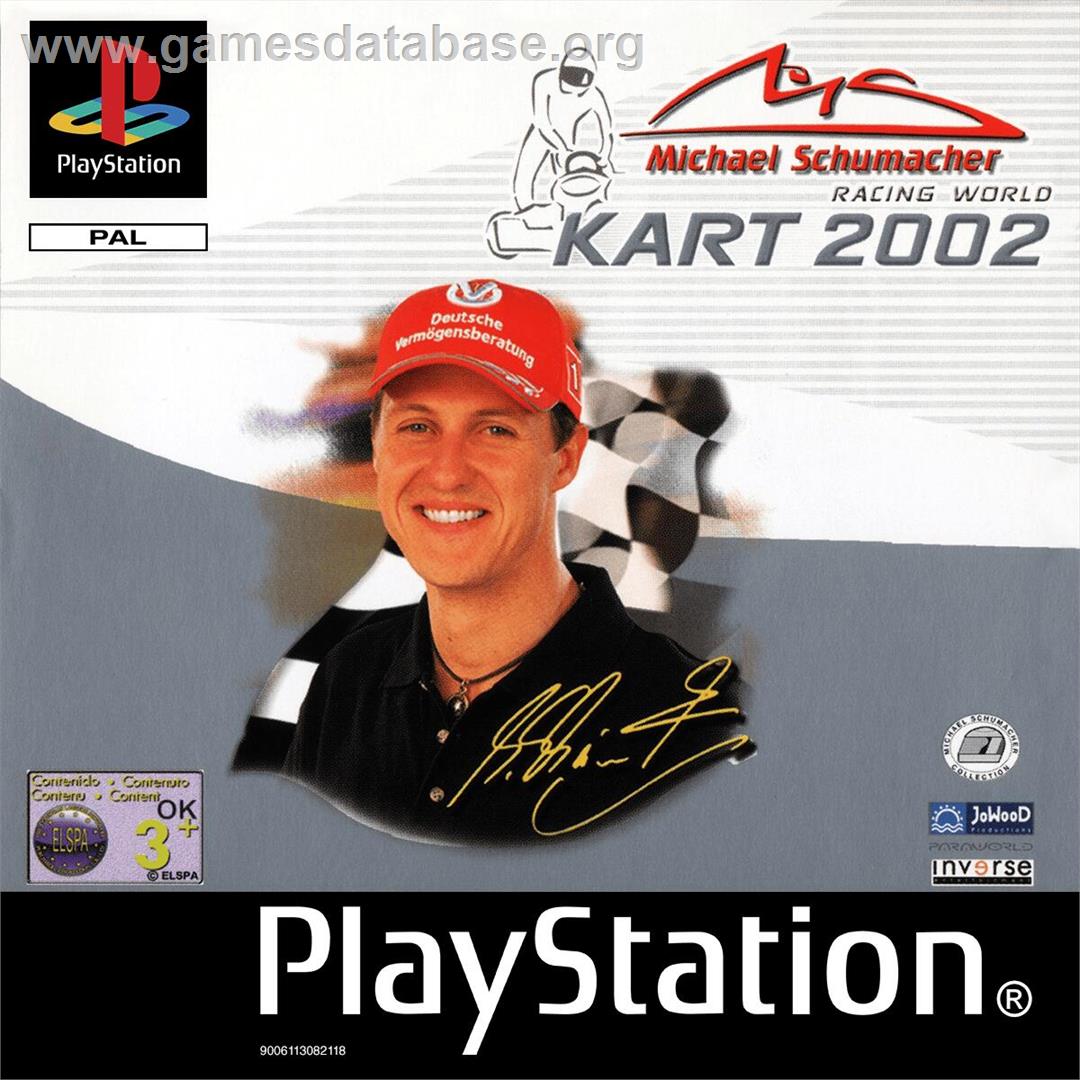 Michael Schumacher Racing World Kart 2002 - Sony Playstation - Artwork - Box