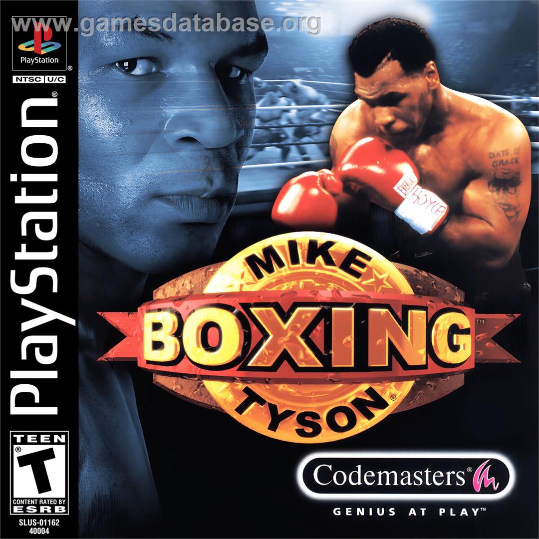 Mike Tyson Boxing - Sony Playstation - Artwork - Box