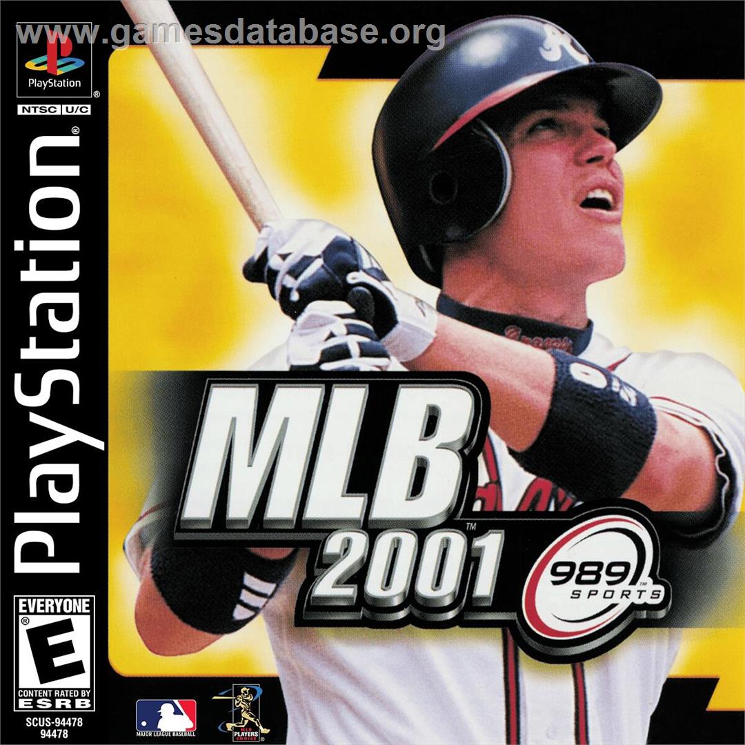 Mlb 2001 - Sony Playstation - Artwork - Box