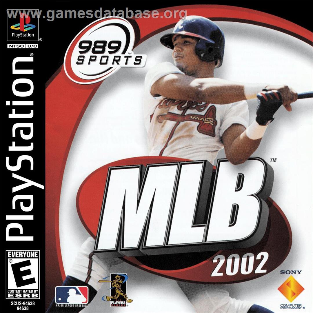 Mlb 2002 - Sony Playstation - Artwork - Box