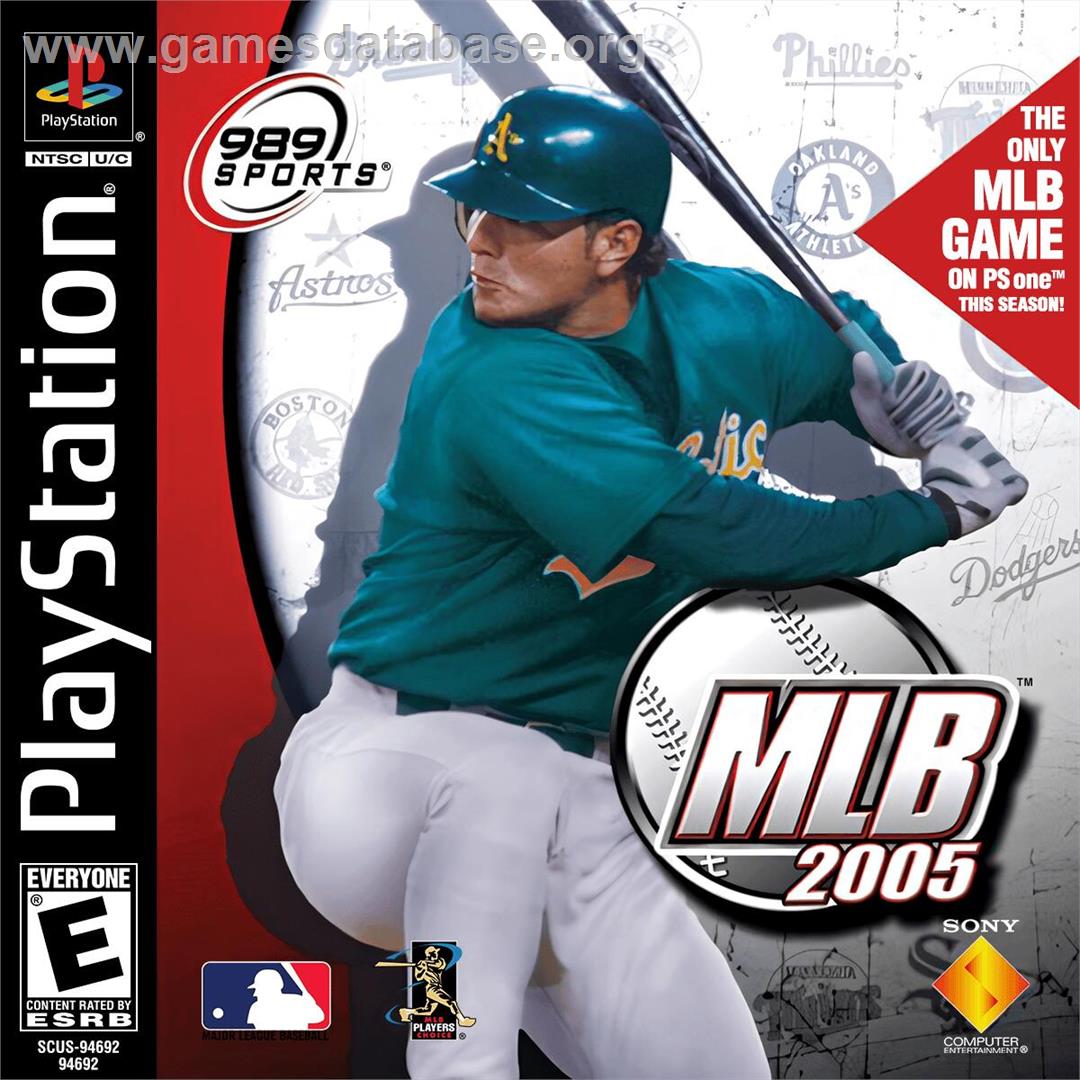 Mlb 2005 - Sony Playstation - Artwork - Box