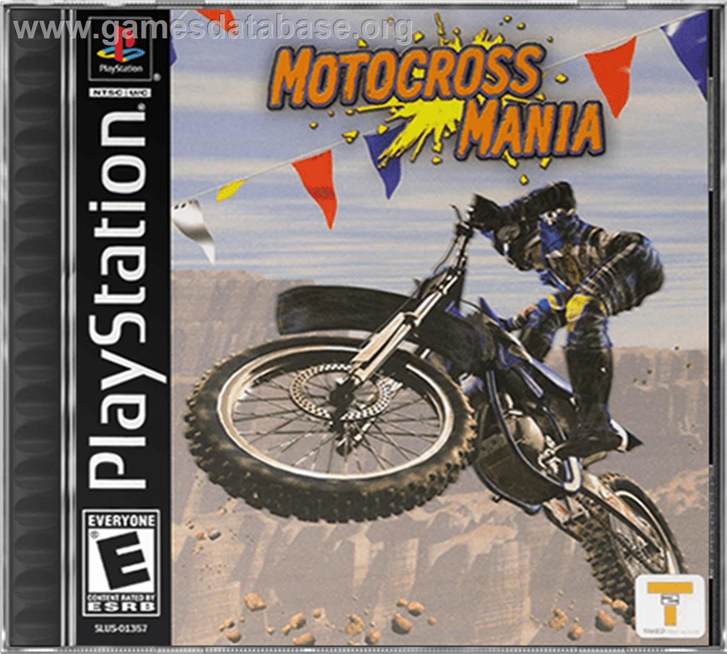 Motocross Mania - Sony Playstation - Artwork - Box
