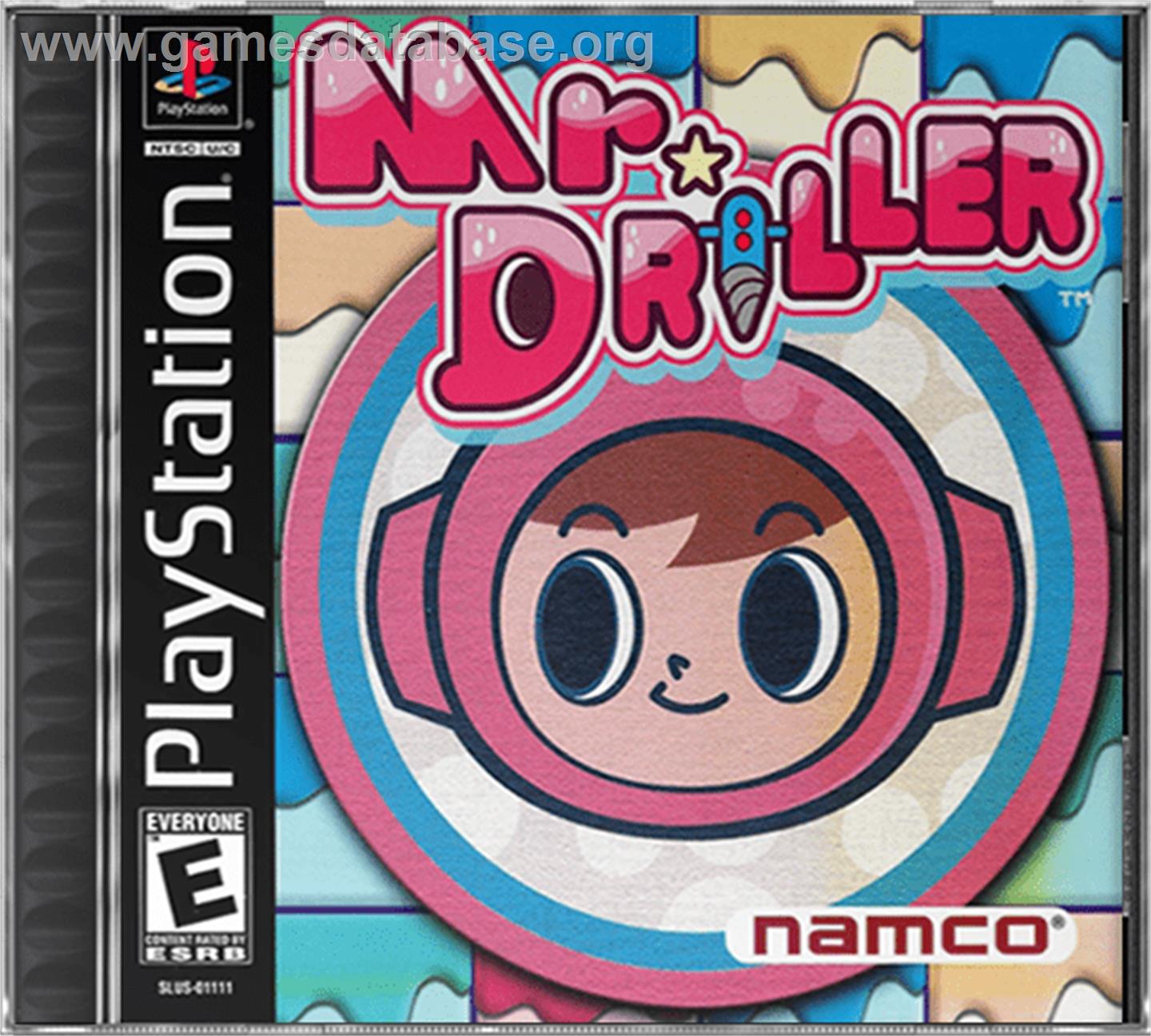 Mr. Driller - Sony Playstation - Artwork - Box