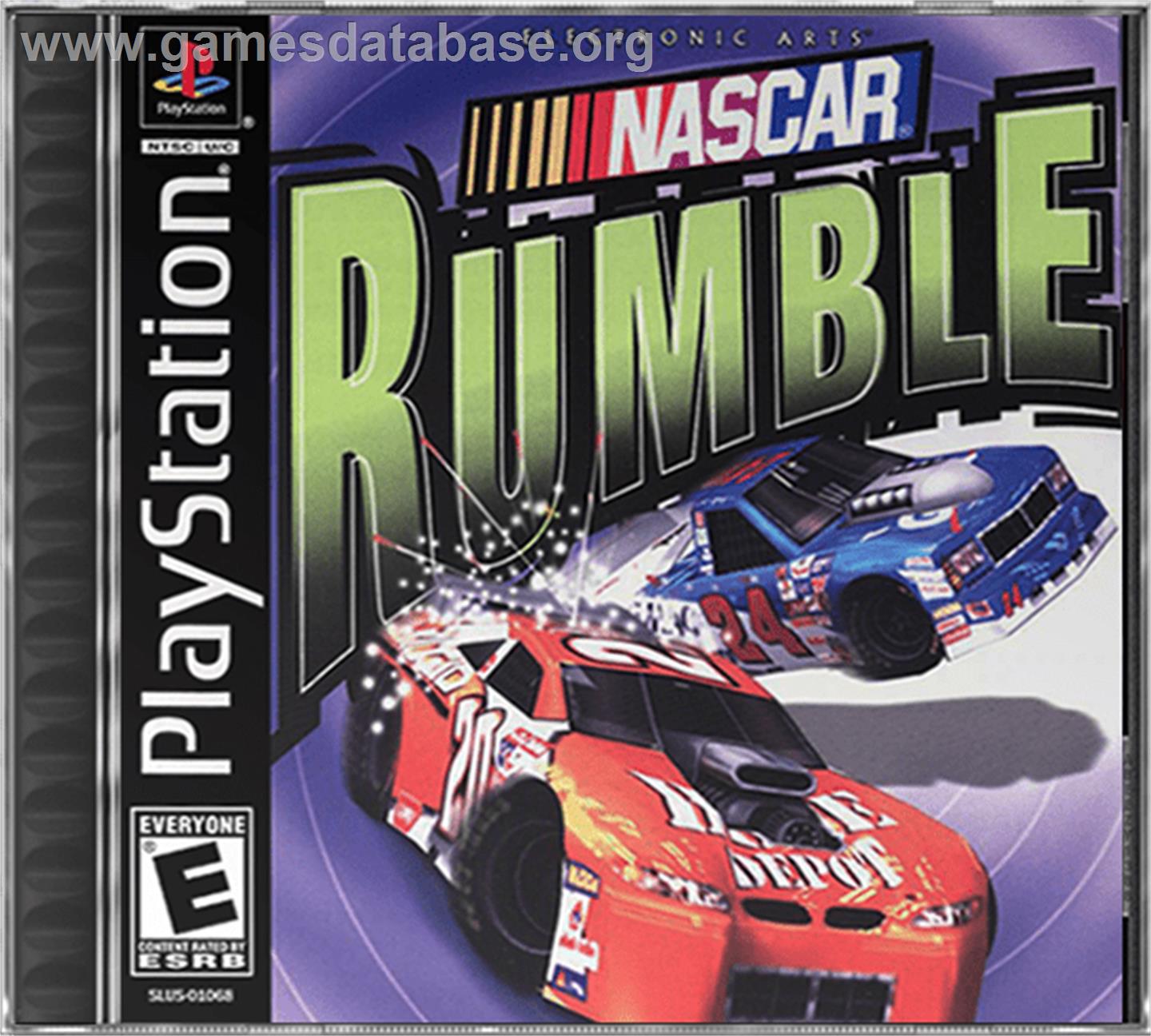 NASCAR Rumble - Sony Playstation - Artwork - Box