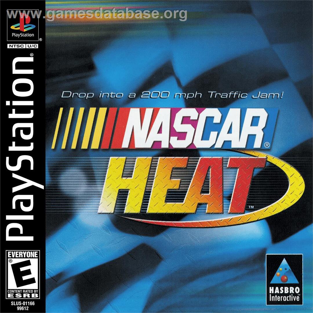 Nascar Heat - Sony Playstation - Artwork - Box